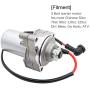 3 Bolt Starter Motor for 50cc 70cc 90cc 100cc 110cc 125cc Tao Tao Go Karts Pit Bike 4 Stroke Quad Wheelers - Electric ATV Starter Motor with Line