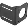 Mounting Bracket, Black Stainless Steel Mounting Stepper Motor Bracket Holder Rack for 57 NEMA23 Stepper Motor