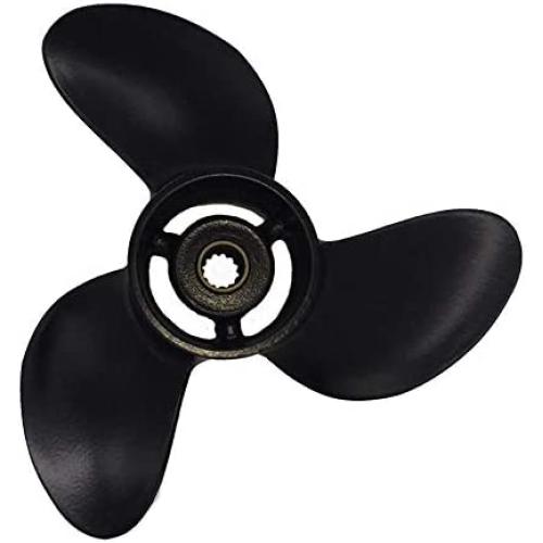 ARKDOZA 7.8x9 Aluminum Outboard Propeller 48-812951A02 for Mercury 4HP 5HP 6HP Outboard Engine
