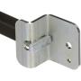 attwood 460-ADJ Adjustable Transom Saver, 36 to 60 Inches, Steel Construction, Rubber Pads, Corrosion-Resistant Black Finish