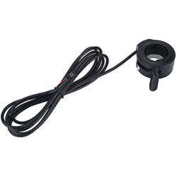 Thumb Throttle Speed Control, 3 Wires Speed Control Throttles for E-Bike Electric Scooters, Ebike Thumb Throttle, Universal for Left/Right Handle