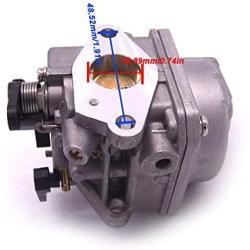 SouthMarine Boat Engine 3R4-03200-0 3R4-03200-1 3R4032000 3R4032001 3R4032000M 3R4032001M Carbs Carburetor Assy for Tohatsu & for Nissan 4-Stroke 6HP MFS6 NFS6 A2 B Outboard Motor