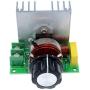 AC 220V 4000W Speed Controller SCR Dimmer Electric Voltage Regulator Speed Control Switch with Aluminum Heat Sink