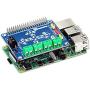 SB New Motorshield for Raspberry Pi 3,2,1 and Zero This Expansion Board can Control up to 4 Motors or 2 Stepper Motor, 2 IR sensors and a Single ultrasonic Sensor.