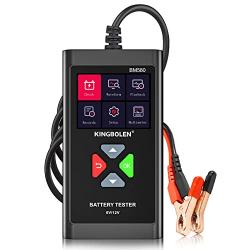 Car Battery Tester 6V 12V Battery Load Tester, BM580 100-2000 CCA Auto Battery Tester Automotive Multimeter Digital Battery Analyzer Charging Cranking System Tester for Car Motorcycle ATV SUV Boat