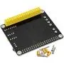KEYESTUDIO L298P Motor Driver HAT Shield GPIO for Raspberry Pi Model B/B+/A+/2/3/4 Zero and Zero W, High-Power Motor Speed Control Board Dual H Bridge with IR Receiver