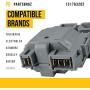 Upgraded 131763256 131763202 Door Lock by PartsBroz - Compatible Frigidaire Kenmore Electrolux Washer Parts - Replaces AP6285657 3626240 4547033 PS12364048 - Exact Fit for Front Loading Washers