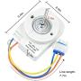 WR60X21887 Refrigerator Evaporator Fan Motor for G.E R-Series X-Series Replace WR60X24645 WR60X10240 PS11721928 WR60X10137 by Fetechmate