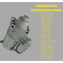 WZruibo Starter Replacement for 1994-2015 Kohler HP 15-27 John Deere Toro Cub Cadet Scotts Thomas Grasshopper 2509808, 2509809, 2509811, SDR0291, 41012182, 41012182R, 41012414