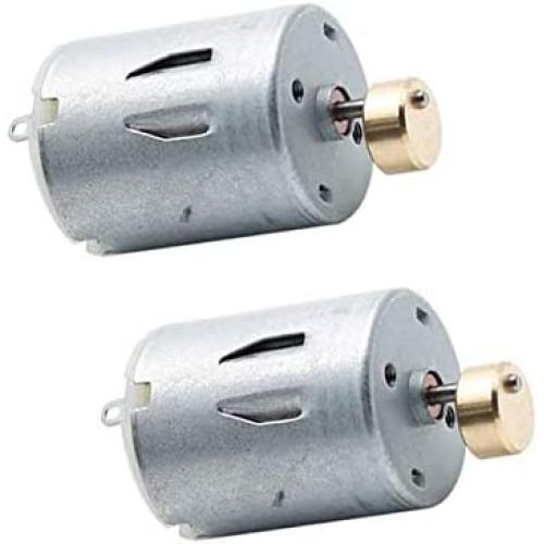 280 DC Vibration Motor DC 6V 6800RPM Powerful Micro Vibrating Motor - (2 PCS)