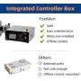 FoxAlien CNC Router Machine 4040-XE, 300W Spindle 3-Axis Engraving Milling Machine for Wood Metal Acrylic MDF Nylon Carving Cutting Arts and Crafts DIY Design