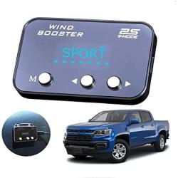Pedal Throttle Response Controller PC07 Compatible for Chevrolet Chevy Colorado (2012-2022) GMC Canyon(2006-2021)Jeep Cherokee (2014-2021)Gas & Diesel All Enginers Throttle Pedal Response Controller