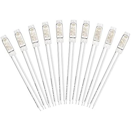 uxcell 10pcs KSD9700 Thermostat N.O 40-100°C(104-212°F) Temperature Control Switch Assortment Kits