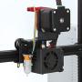 Zeberoxyz Upgrade Direct Drive Dual Gear Extruder Support Kit with Stepper Motor, Easy Print Filament for Ender-3, Ender 3 Pro,CR-10,CR-10S Extruder Adapter (Dual Gear Extruder Support Kit- Motor)