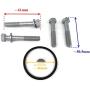 Boat Motor Water Pump Repair Kit 6H3-W0078-A0 6H3-W0078-A0 00 01 02 for Yamaha Outboard Marine 50hp 60hp 70hp Sierra 18-3464 2/4-stroke Engine