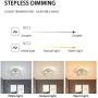 ATELANGE Flower Shape Smart LED Ceiling Fan With Light Remote Control 3 Wind Speed 3 Colors Ceiling Fan Light With Timing Function Ultra-Quiet Reversible Motor Low Profile Fan For Kidsroom/living Room
