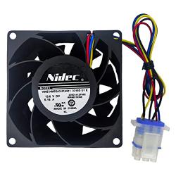 Upgraded WR60X26866 Refrigerator Evaporator Fan Motor, Replaces WR60X26033 WR60X10357 WR60X10341 WR60X10356 etc, Fit for GE Refrigerator 15-Year Warranty