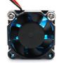 SQXBK Heatsink Blue Aluminum Heat Sink with Cooling Fan for 380 Motors Kit RC Car