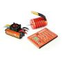 SKYRC Leopard 3300KV 12T Brushless Motor & 60A ESC Speed Controller Combo Full Version Apps Edition Program Card Combo Set for 1/10 RC Car