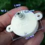 Xuulan Xianglaa-Motor Micro Electric 300 Gear Motor, DIY Stage Light Robot Arm, Slow Speed Reduction Mute Reducer Motor,
