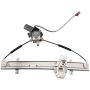 Front Right Passenger Side Power Window Lift Regulator with Motor Assembly Replacement Compatible with 1998 1999 2000 2001 2002 Honda Accord