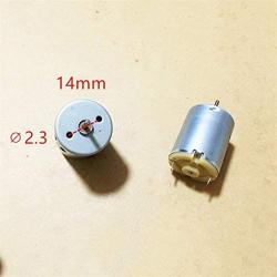 Pangocho Jinchao-Dc Motor Mini 280 Motor 24mm Round Electric Motor, Four Wheeler Car Rail Car Excavator, High Torque DIY Micro Toy Engine, Easy to Install