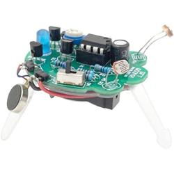 Soldering Practice Kit Electronic Photosensitive Mobile Robot DIY Kit Electronic Project Kits for Beginner Practice Dingdong Store