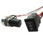 uniquegoods 6V 12V 24V 6A DC Motor Speed Governor Adjustable Reversible Switch PWM 200W Variable Speed Control Reversing - CCM6N