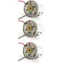 3 Pack High Torque 6-18V DC Motor with Wire Leads Attached (1.48