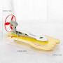 VanSP Aerodynamic Speedboat Electric Amphibious Vessel-Electric Motor Physical Science Toys-DIY Science Experiment Kits-Circuit Building STEAM Toys