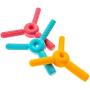 FLUXY Oral Motor Tool Therapy Sensory Motor Aid with 3 Unique Textures Combo 3 Pack
