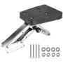 Akozon Outboard Motor Bracket Kicker for Boat 25HP 110 lbs 304 Stainless Steel Boat Motor Stand Bracket for 2‑Stroke Outboard Engine