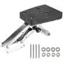 Akozon Outboard Motor Bracket Kicker for Boat 25HP 110 lbs 304 Stainless Steel Boat Motor Stand Bracket for 2‑Stroke Outboard Engine
