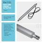 PROGRESSIVE AUTOMATIONS 12V Mini Tube Linear Actuator 4 in. / 33 lbs. Slim in-line Electric DC Motor Aluminium Stroke is Perfect for Home, Office, Automotive. Model: PA-11-D30-4-33