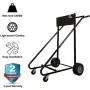 LEADALLWAY Outboard Boat Motor Stand Carrier Cart Dolly Storage Pro Heavy Duty Multi Purposed Engine Stand