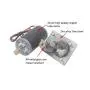 Moteur Réversible à Engrenage Hélicoïdal 24V à Haute Torsion - 8mm - Boîtier de Vitesse Réduite pour Dispositifs Intelligents, Machines pour Stores, etc. (10T/min) Moteur Réversible à Engrenage Hélicoïdal 24V à Haute Torsion - 8mm - Boîtier de Vitesse Réduite pour Dispositifs Intelligents, Machines pour Stores, etc. (10T/min)