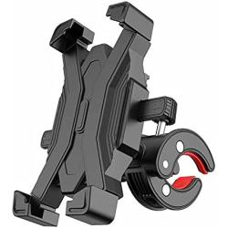 Bicycle Phone Holder, Motorcycle Handlebar Premium Phone Holder, Mountain Bike, Stroller Phone Holder, one-Key Lock, Suitable for 4.7-7 inch Phones, Such as 11/11 Pro max, S9, alacy S21 note20, etc