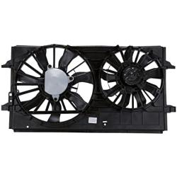 TYC 621150 Cooling Fan Assembly Compatible with 2004-2008 Chevrolet Malibu, Black