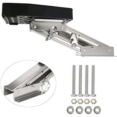 HYDDNice 2 Stroke Stainless Steel Outboard Motor Bracket Up to 10 Hp Heavy Duty