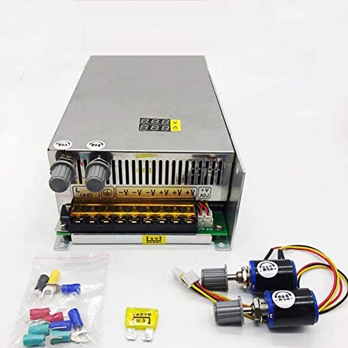 1000W 0-80V 0-12.5A Current and Voltage Adjustable Power Supply Current limiting Switching Power Supply 80V dc Transformer with Digital Display 110/220VAC