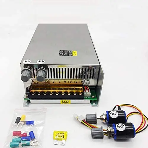 1000W 0-80V 0-12.5A Current and Voltage Adjustable Power Supply Current limiting Switching Power Supply 80V dc Transformer with Digital Display 110/220VAC
