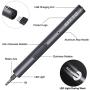 EFFTO Mini Electric Precision Screwdriver Set, 350mAh Lithium Battery Rechargeable Power Screwdriver, with 24 Precision Bits and 3 LED Work Lights, Compact Repair Tool Set for Phone Watch Camera