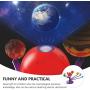 Baluue Solar System Model Set - 8 Painted Planets, Astronomical Science Educational Toys Planetary Model for Kids Teens