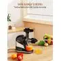 Extracteur de Jus à Pressage Lent Wamife, Machine à Jus à Pressage à Cold Press, 2 Modes & Fonction Inverse pour Jus de Fruits & Légumes à Haute Valeur Nutritive, Moteur Silencieux, avec Tasse & Brosse (Noir) Extracteur de Jus à Pressage Lent Wamife, Machine à Jus à Pressage à Cold Press, 2 Modes & Fonction Inverse pour Jus de Fruits & Légumes à Haute Valeur Nutritive, Moteur Silencieux, avec Tasse & Brosse (Noir)