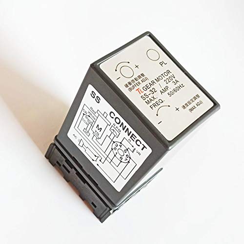 Laliva Tool - 1PCS Motor Speed Controller AC 220V 50HZ Corotation Reverse Option LED Indicator