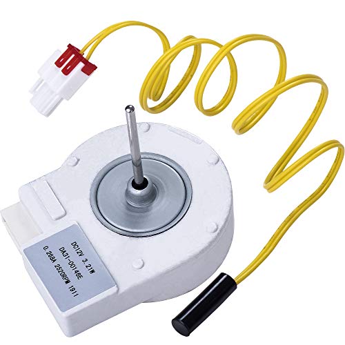 [New] Ultra Durable DA31-00146E & DA32-00006W Refrigerator Evaporator Fan Motor Kit Replacement Part by Blue Stars – Exact Fit for Samsung Refrigerators - Replaces DA31-00146G AP4136569 DA32-10105R