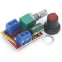 Xuulan Xianglaa-Motor DC Motor Speed Controller Module, Mini 5A PWM Max 90W, 3V-35V Speed Control Switch LED Dimmer, Wide Range of Applications