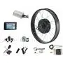 Programmable!color Display , Fat Electric Bike Kit 60V/72V 2000W Electric Fat tire Snow Bike Rear Wheel Hub Motor Kit with Sabvoton 45A sine wave controller , TFT UCK1 Color Display ,7-speed flywheel and torque arm