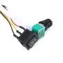 DC Brush CCW CW Motor Speed Controller 12~60V Motor Speed Governor Regulator 80A PWM DC Motor Speed Controller Forward and Reverse DC