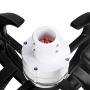 Wind Turbine Kit 1200W 4 , Handpieces & Instruments Handpiece Turbines Blade Generator With Controller AC Motor Solar System Lantern Type Double‑Layer Black for Home Camping Charging Boats[48v]